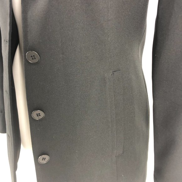 French Connection Black Structured Blazer Jacket 2 - Picture 3 of 8